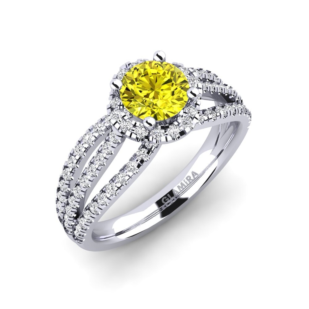 Yellow Diamond Engagement Ring Karla