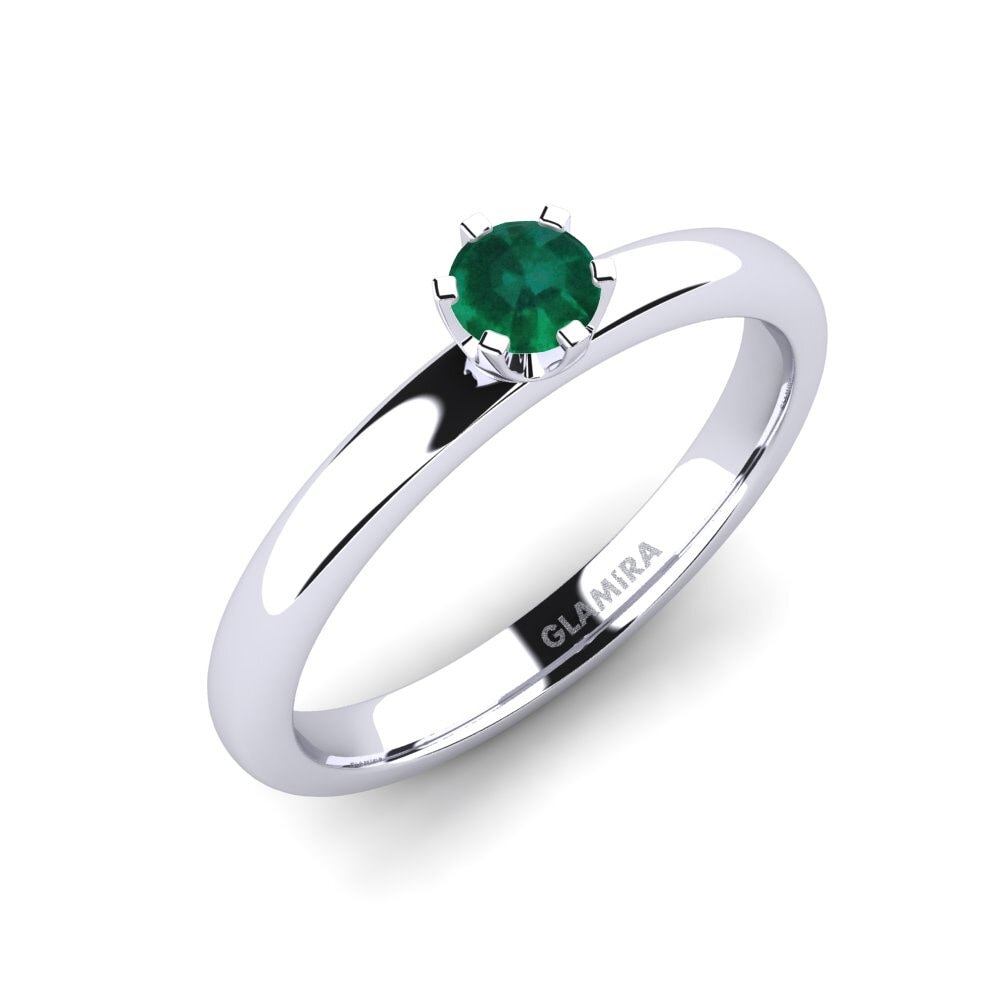 Emerald Engagement Ring Katherina 0.25crt