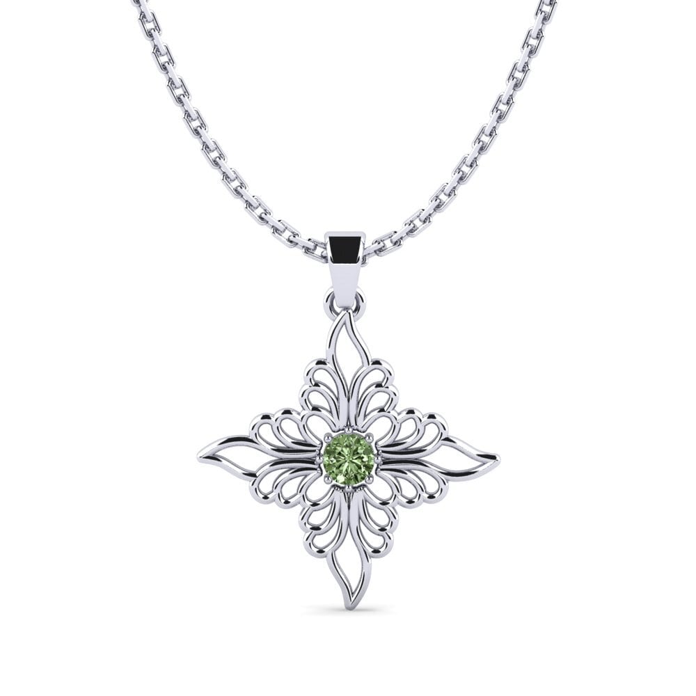 Diamant Vert Pendentif pour femme Kayo