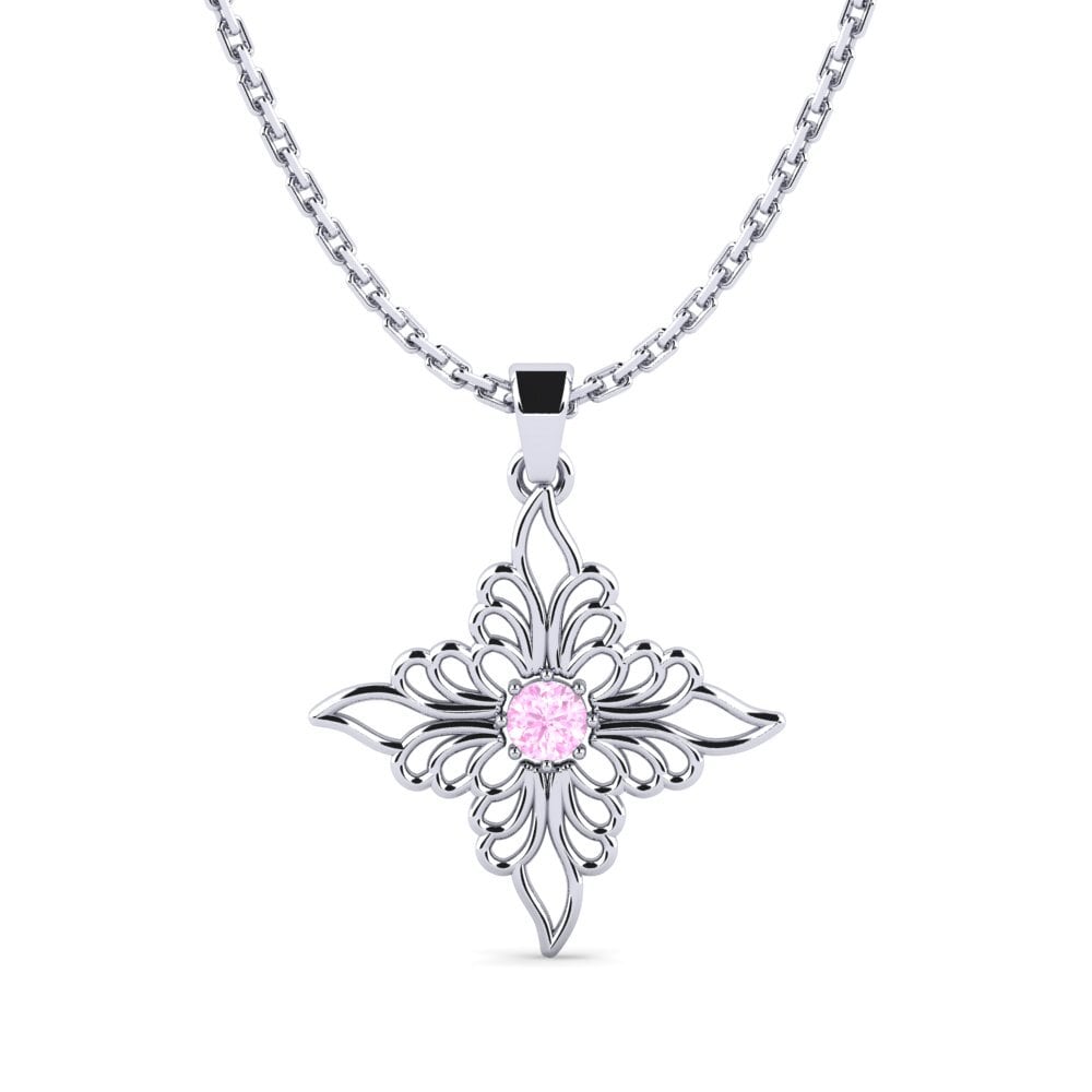 Pink Sapphire Women's Pendant Kayo