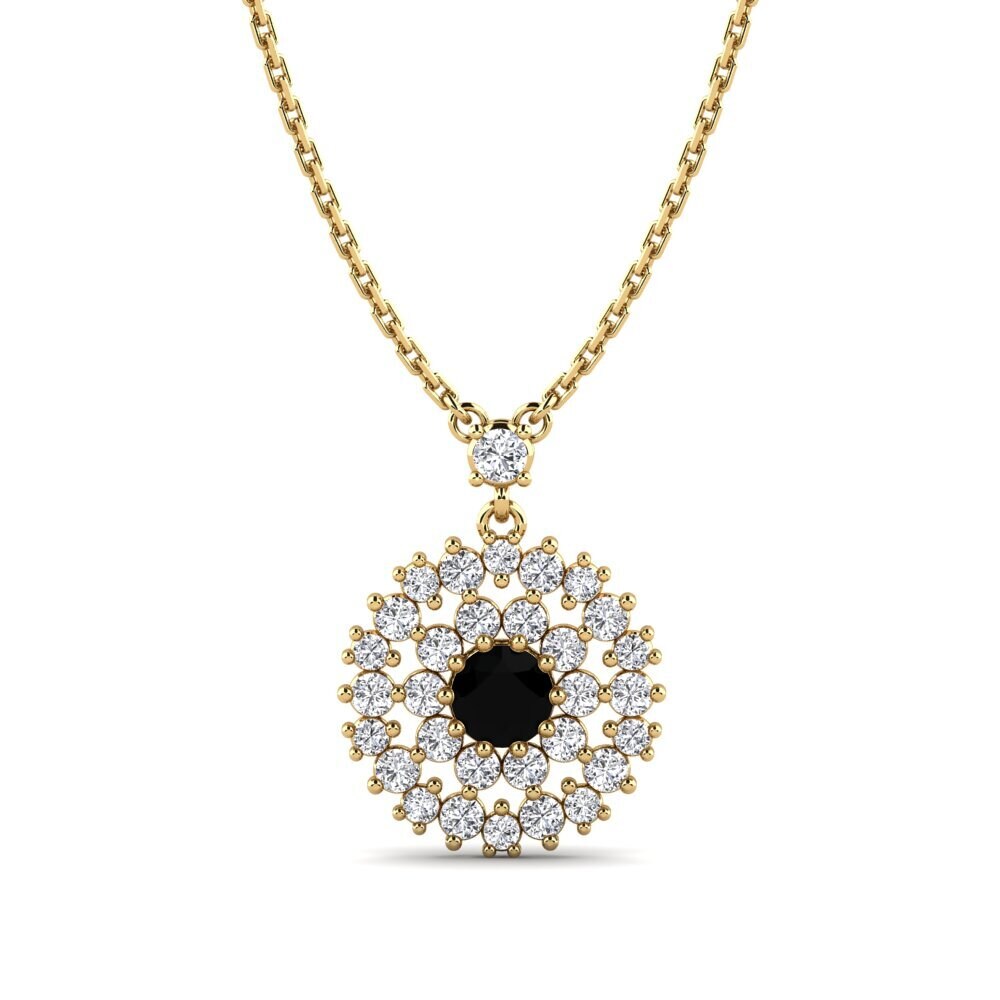 Black Diamond Women's Necklace Larsa