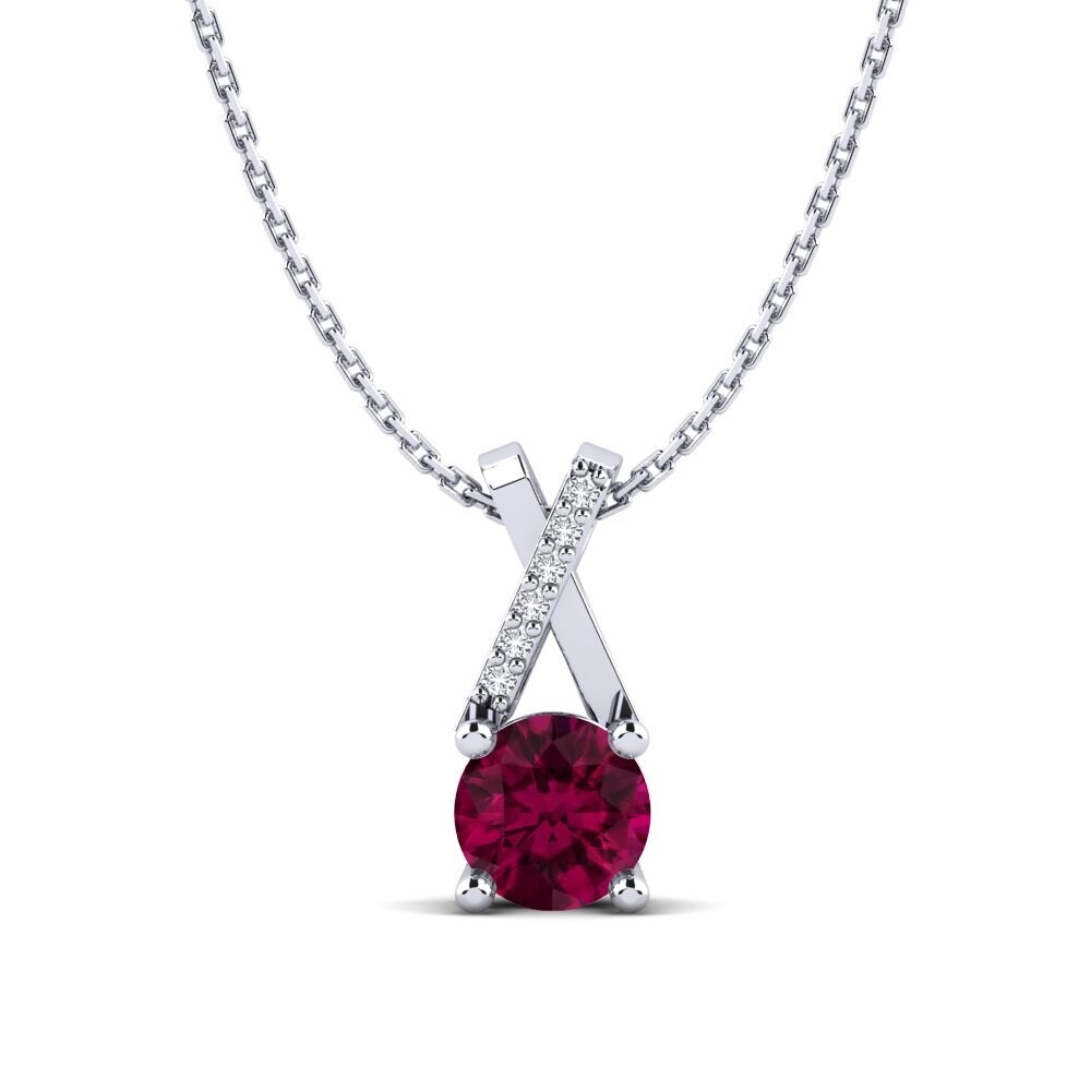 Rhodolite Garnet Women's Pendant Leanna