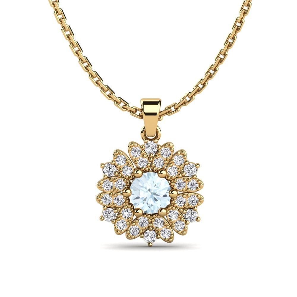 Aquamarine Women's Pendant Liseur
