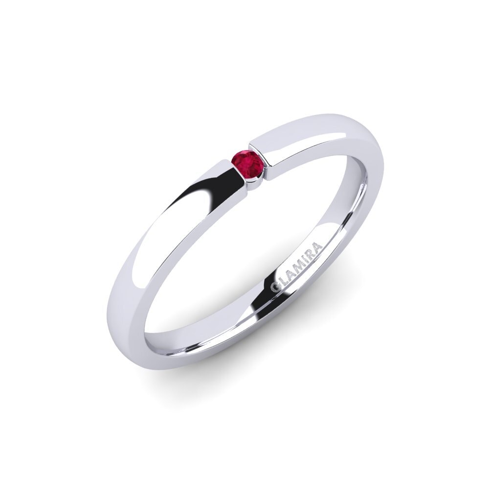 Ruby Engagement Ring Lissy 0.03crt