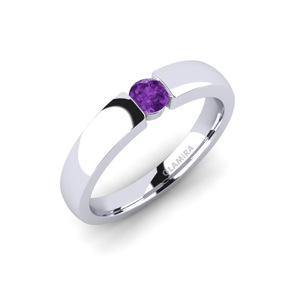Amethyst Engagement Ring Lissy 0.25crt