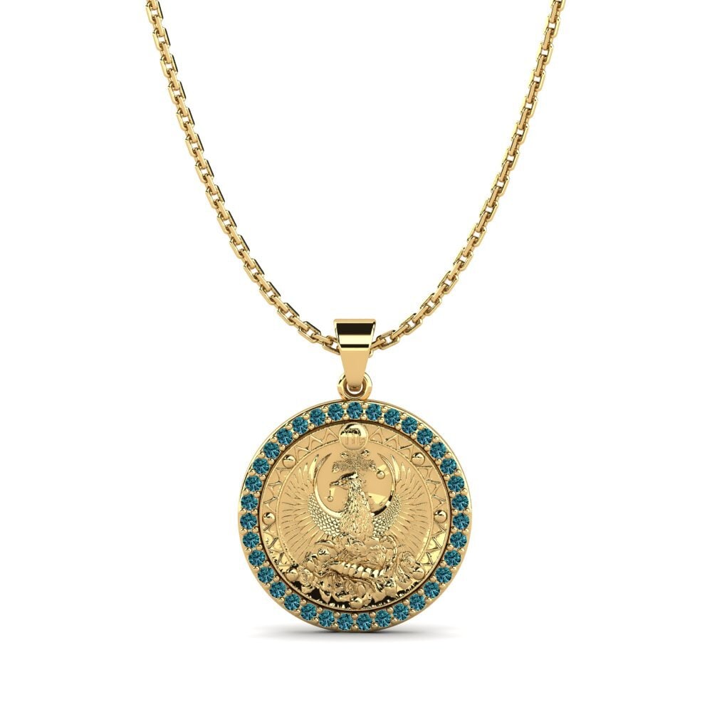 Blue Diamond Women's Pendant Magdalene - Scorpio