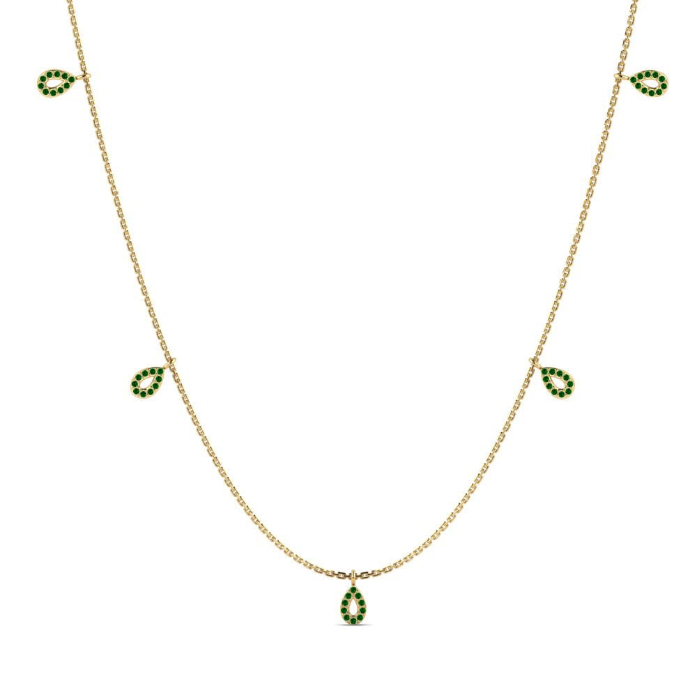 Circonita Verde Collar de Mujer Marth