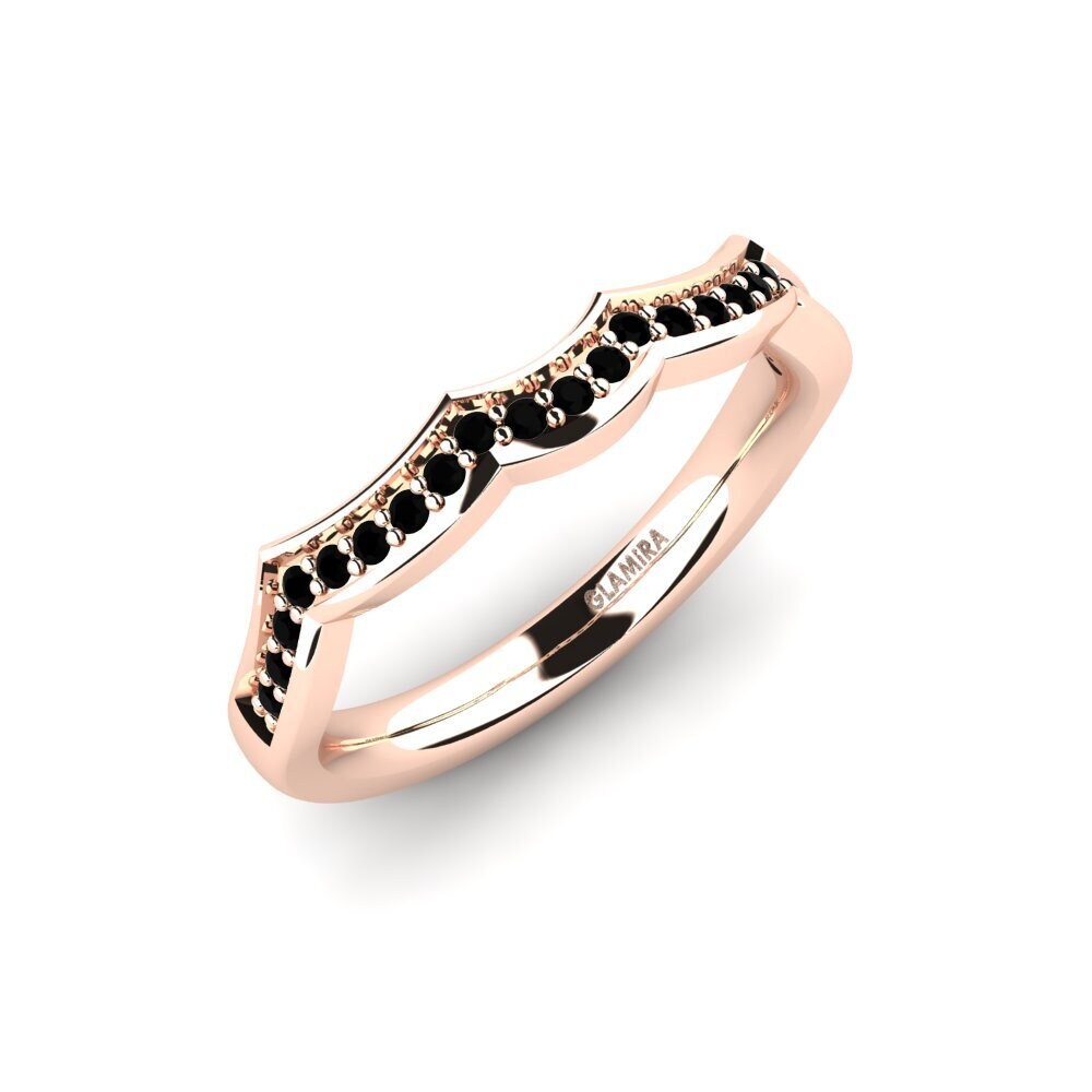 Redondo Ónix Negro Set de Anillos Marvelous Anillo B