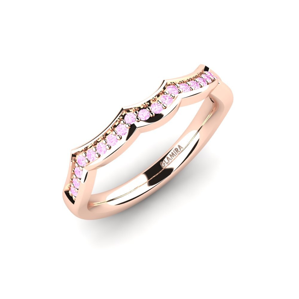 Zafiro Rosado Set de Anillos Marvelous Anillo B