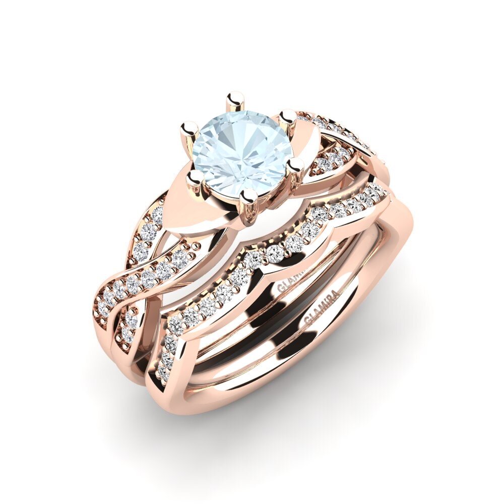 Aquamarine Bridal Set Marvelous
