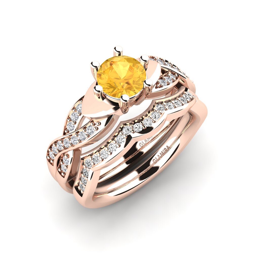 Citrine Bridal Set Marvelous