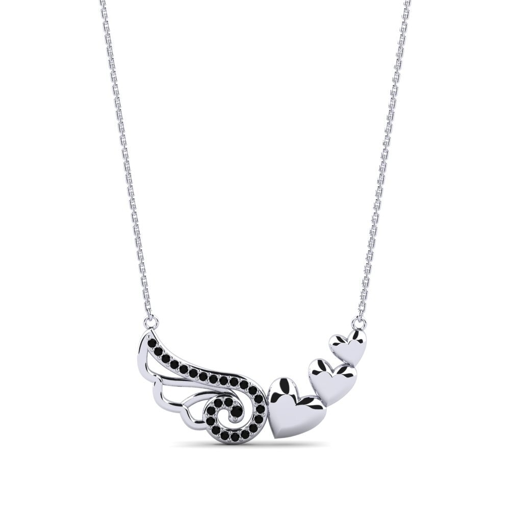 Black Sapphire Women's Necklace Mentha