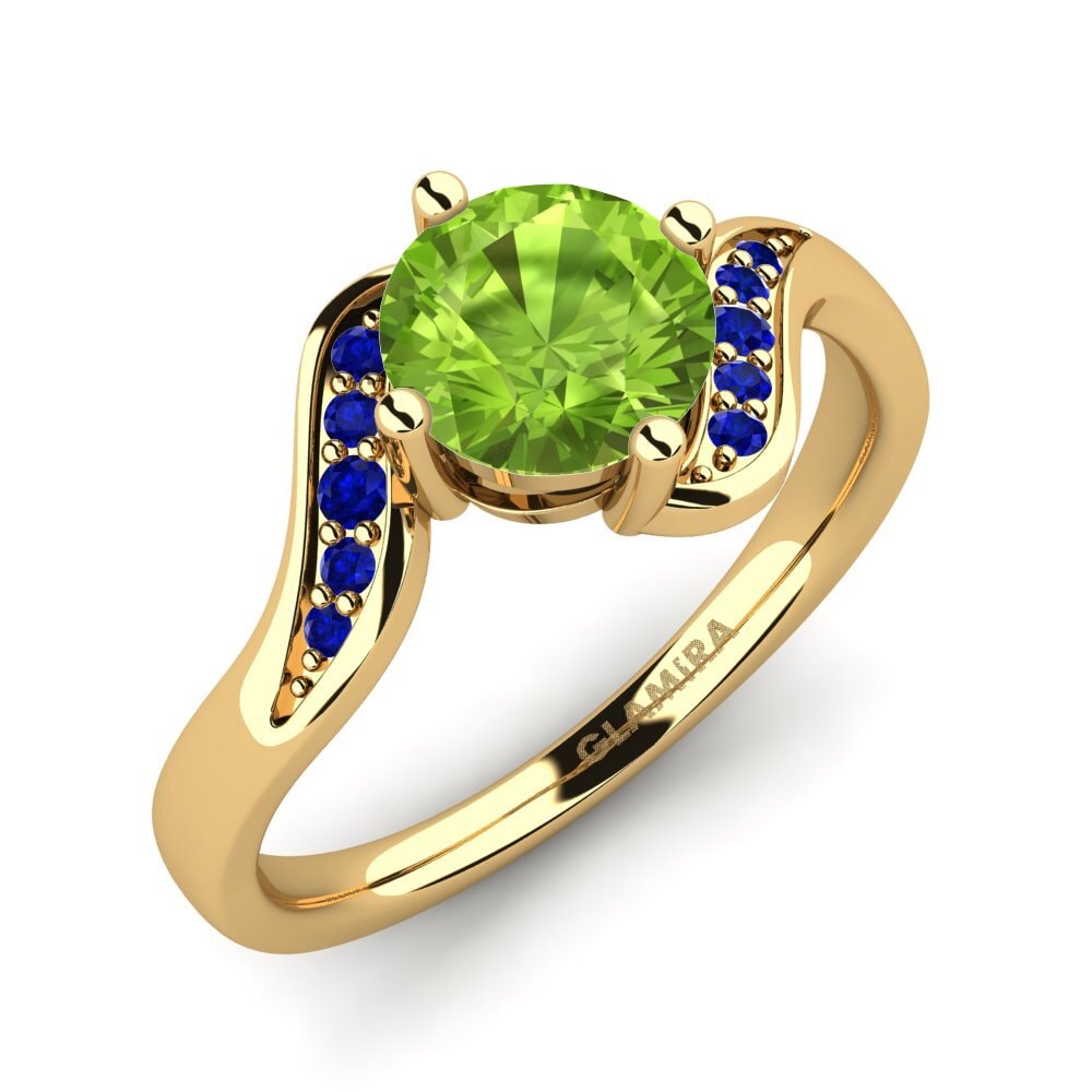 585 Gult Guld Forlovelsesring Miguelina