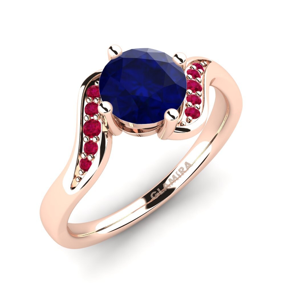 9K Rose Gold Engagement Ring Miguelina