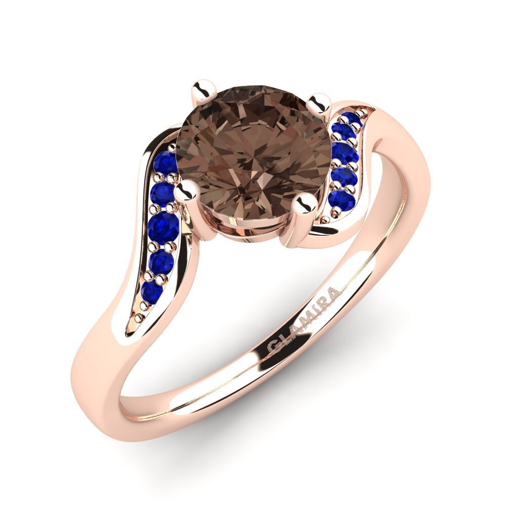 14ct Rose Gold Engagement Ring Miguelina