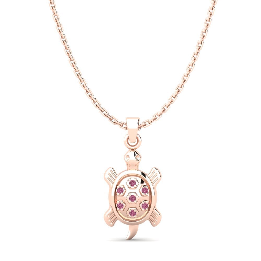 Rhodolite Garnet Women's Pendant Morobe