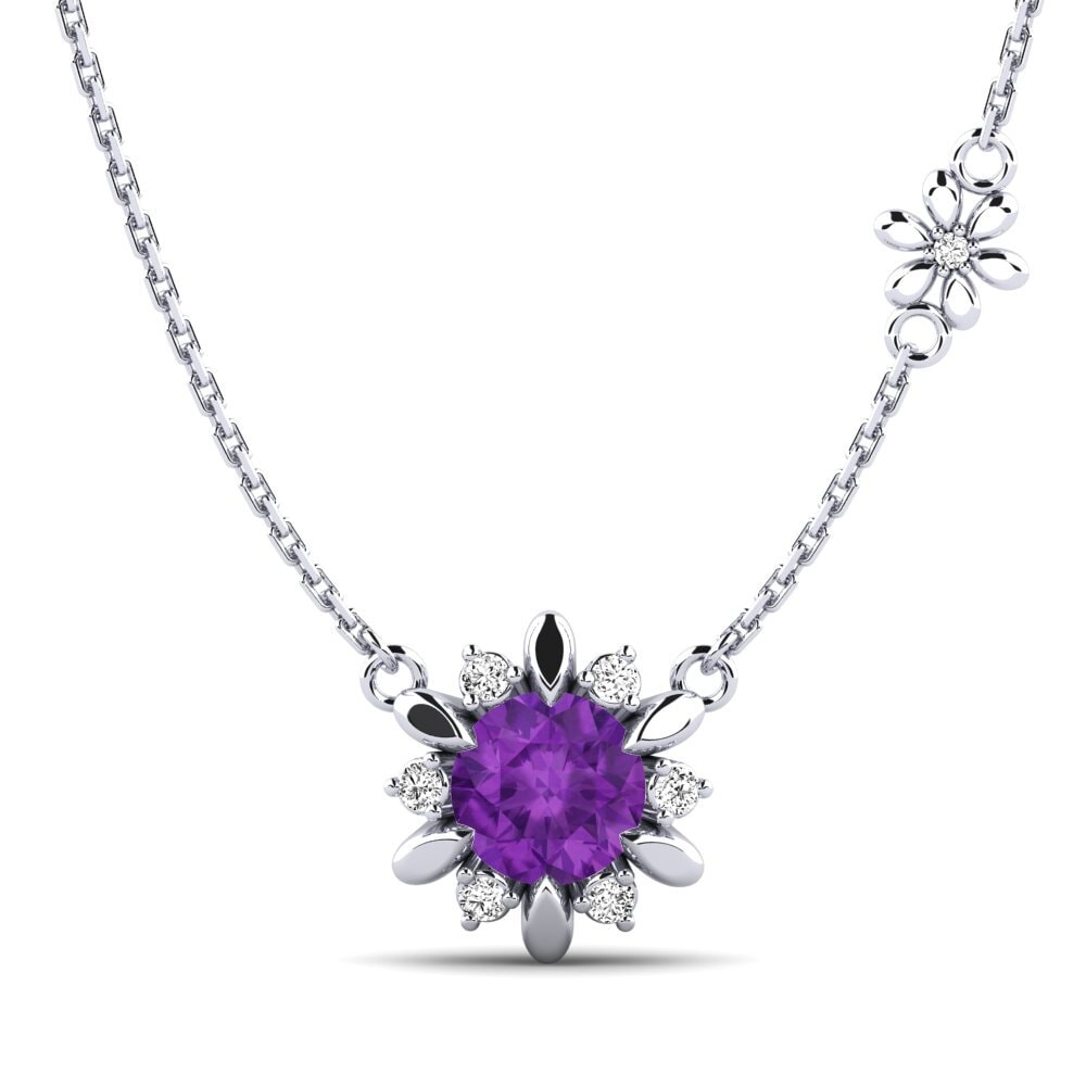 Amatista Collar de Mujer Neta
