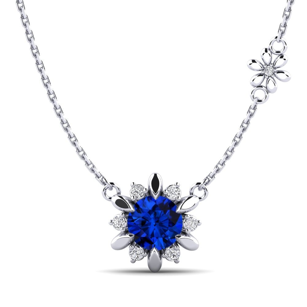 Safir (lab-laget) Kvinnens halskjede Neta