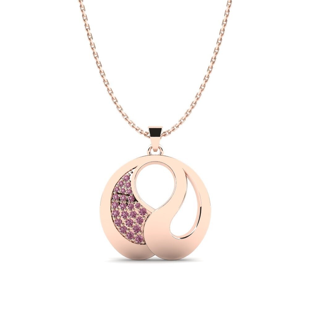 Rhodolite Garnet Women's Pendant Nivatfo
