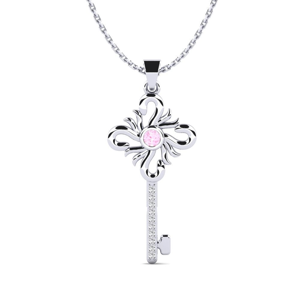 Pink Sapphire Women's Pendant Ottisha
