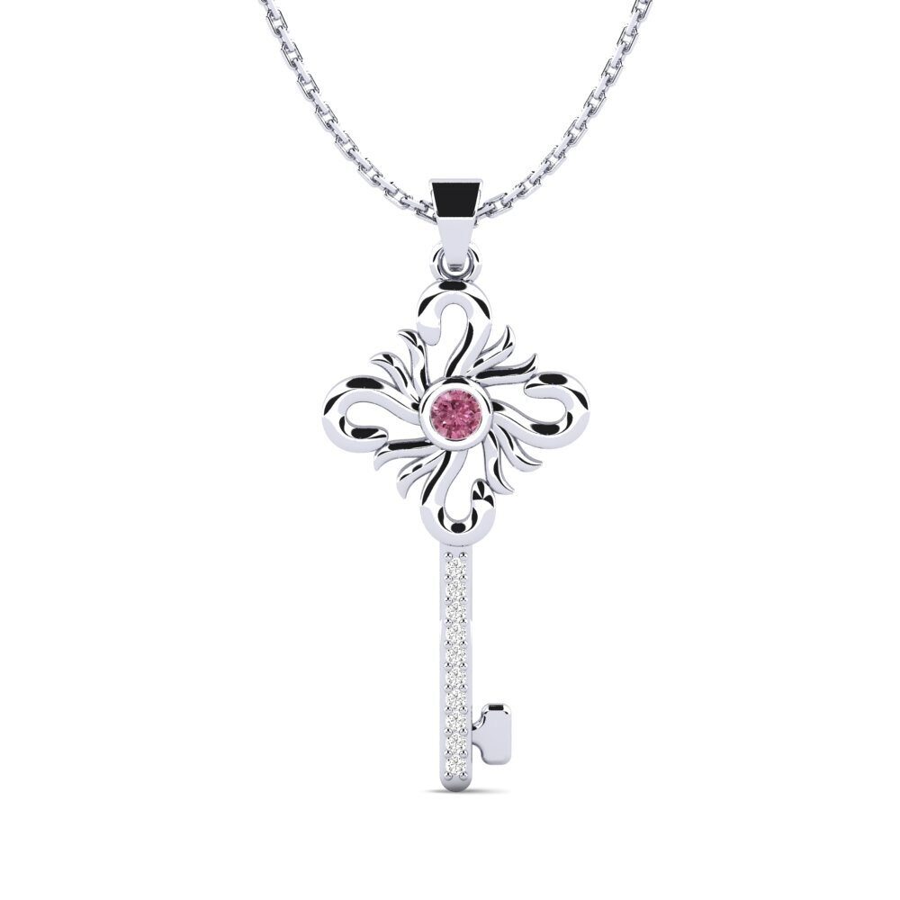 Rhodolite Garnet Women's Pendant Ottisha