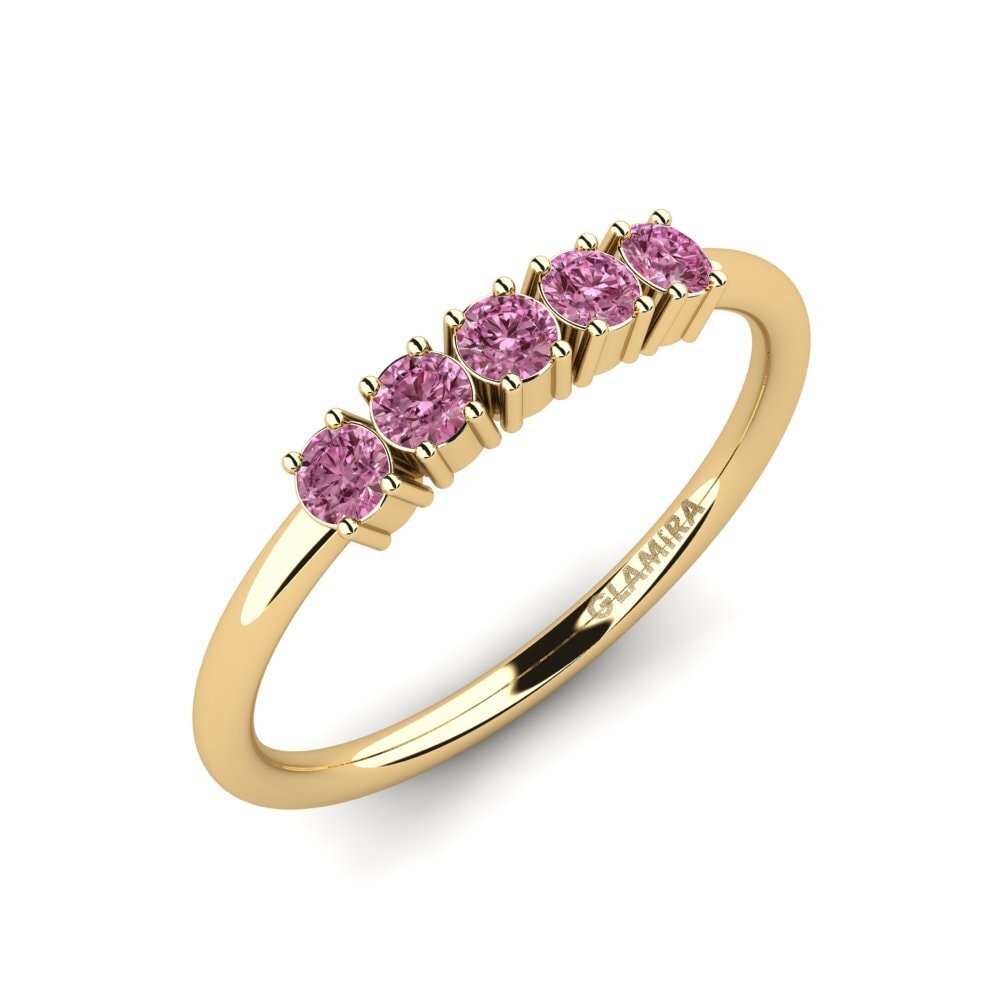Rhodolite Garnet Engagement Ring Palver