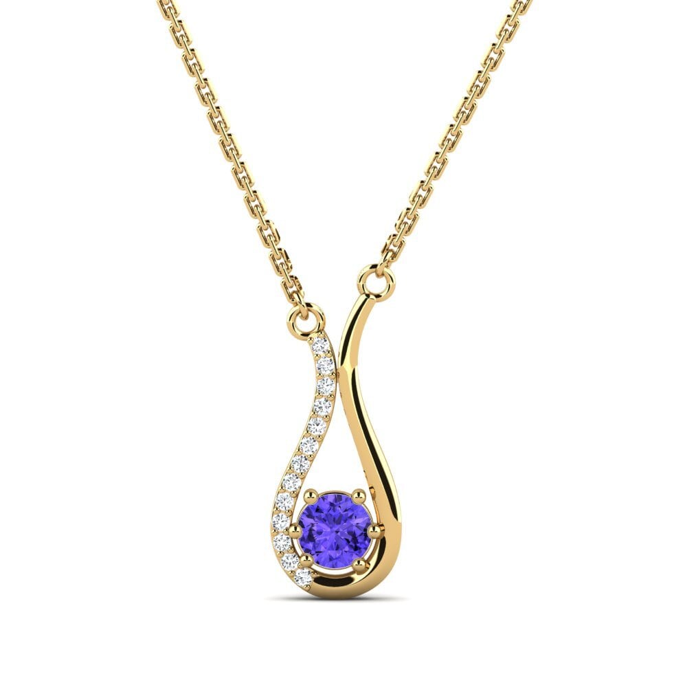 Tanzanita Collar de Mujer Poelon