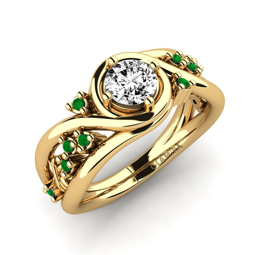 Moissanite Engagement Ring Pravin