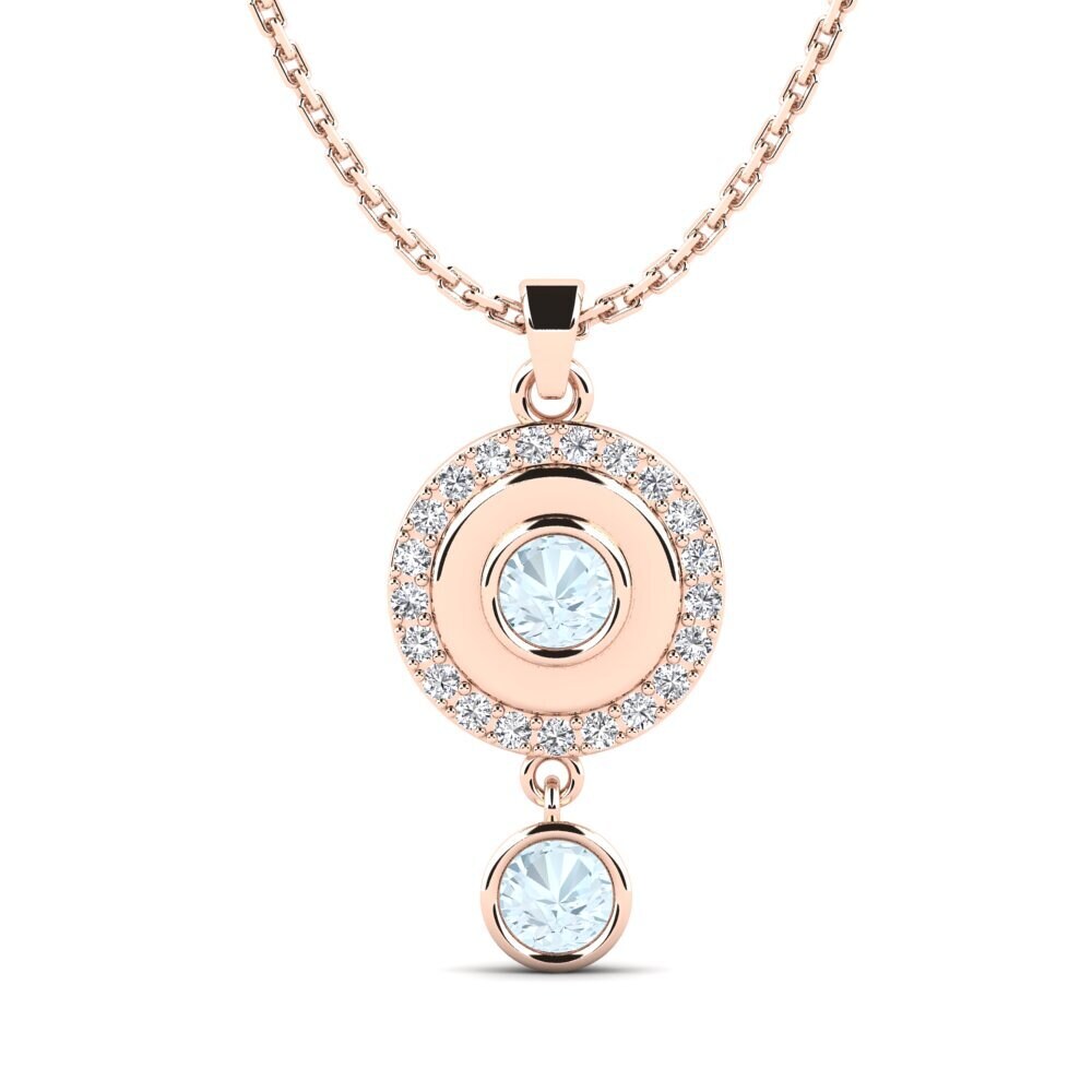 Aquamarine Women's Pendant Purable