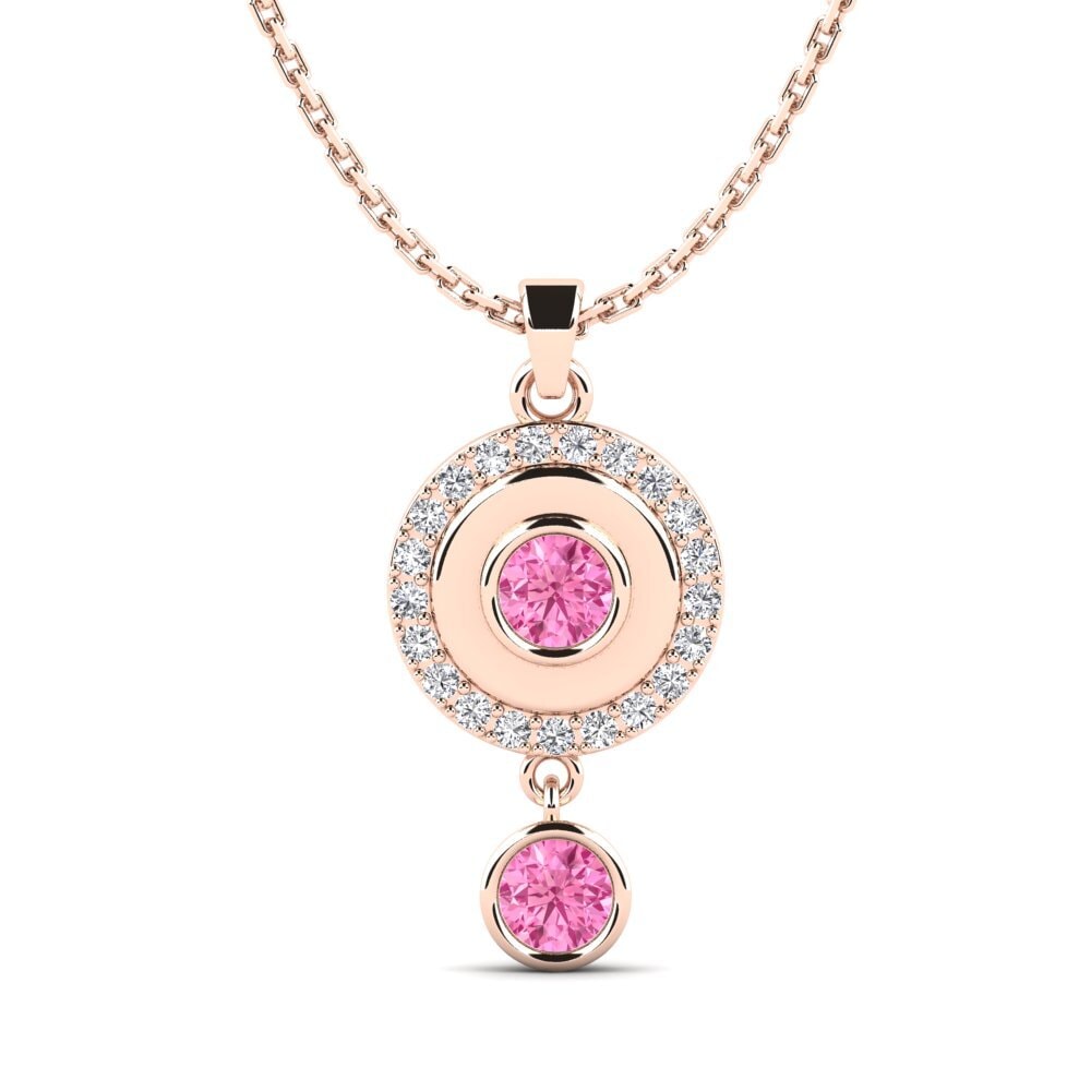 Pink Sapphire Women's Pendant Purable