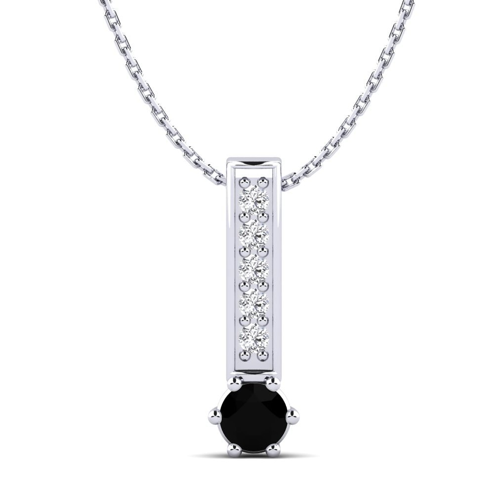 Zafiro negro Colgante de Mujer Rolisha