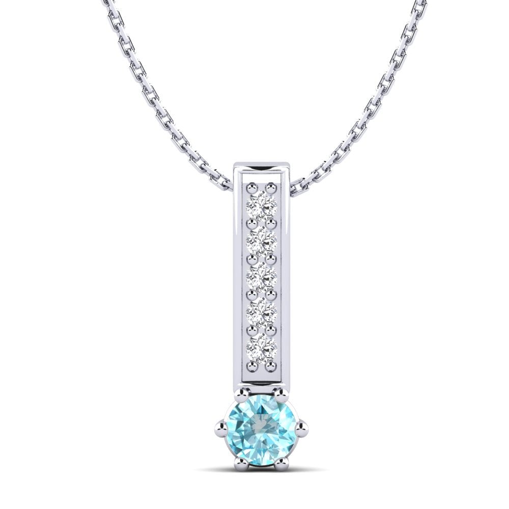 Blue Zircon Women's Pendant Rolisha