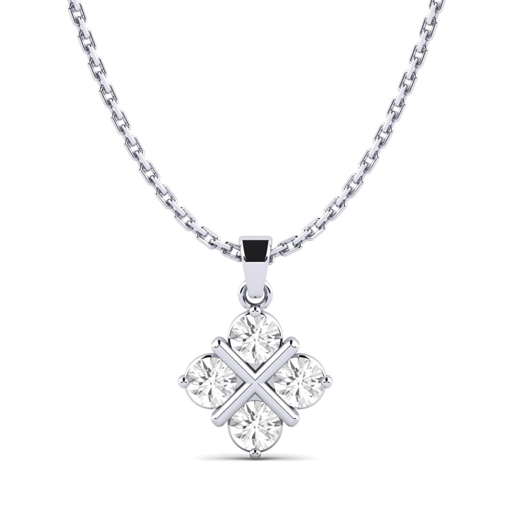 White sapphire Women's Pendant Rudolph