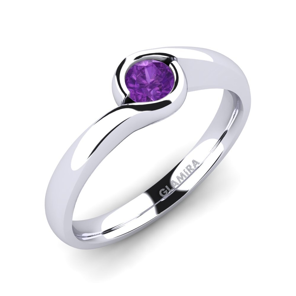 Amethyst Engagement Ring Sabella 0.25 crt