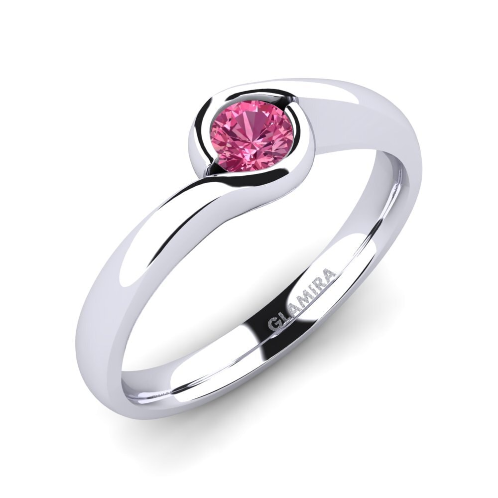 Pink Tourmaline Engagement Ring Sabella 0.25 crt