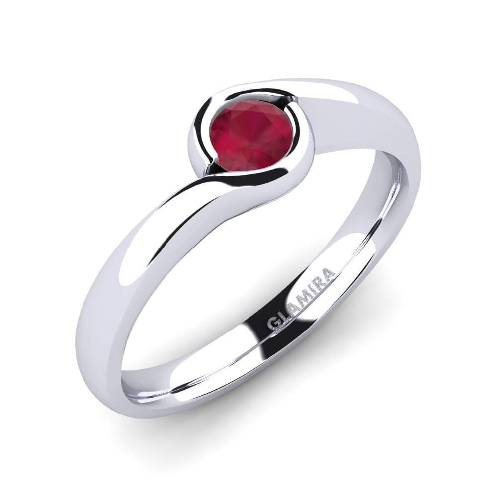 Rubí Anillo de compromiso Sabella 025crt
