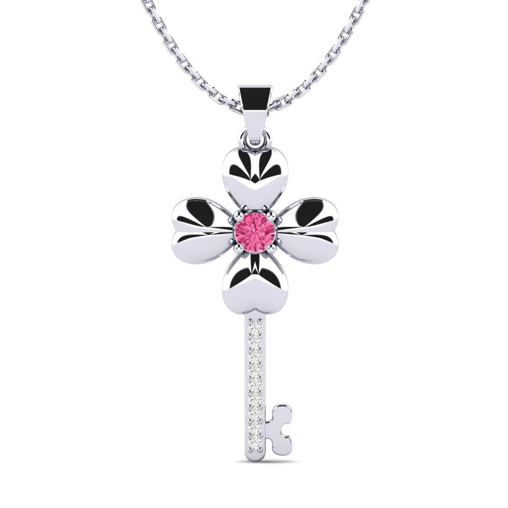 Pink Tourmaline Women's Pendant Sangita
