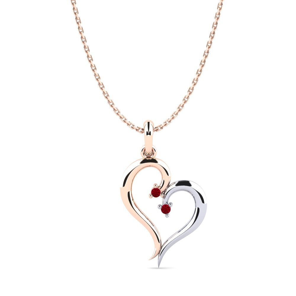 Red Zirconia Women's Pendant Sidania