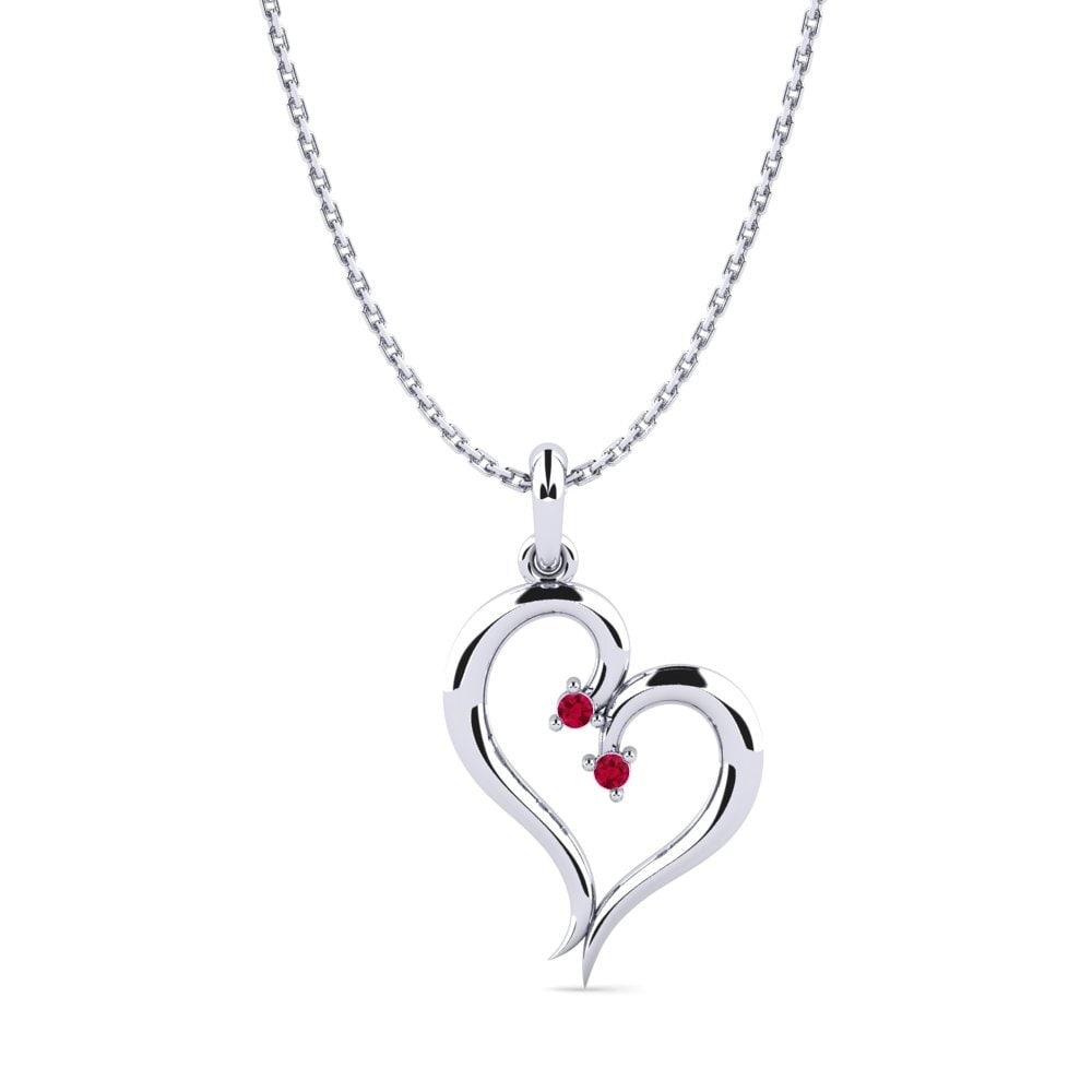 White Silver Women's Pendant Sidania