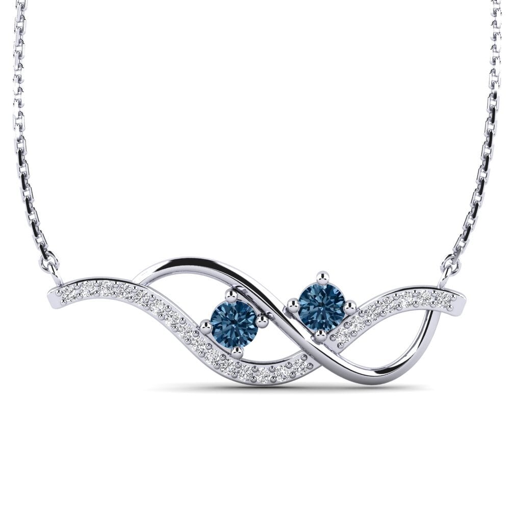 Blue Diamond Women's Necklace Simonetta