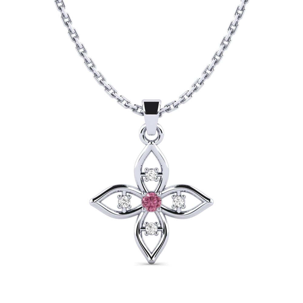 Granate Rhodolite Colgante de Mujer Sissie