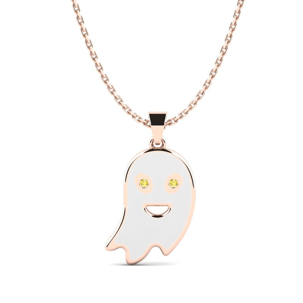 Yellow Sapphire Women's Pendant Marie