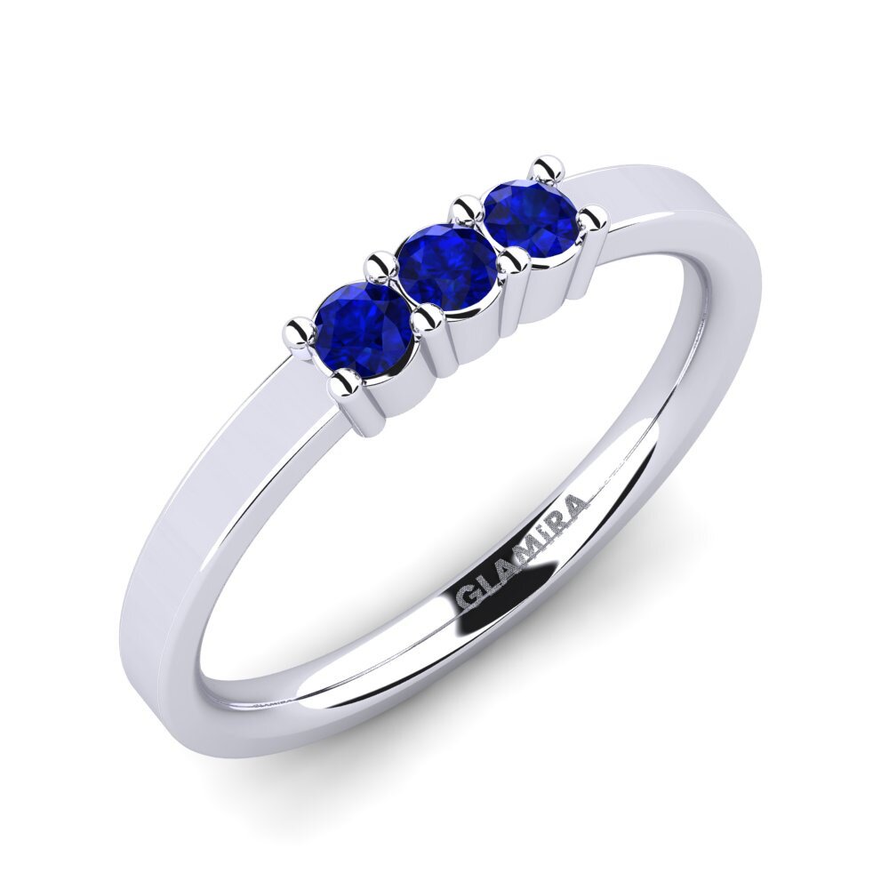 Safir Brudesæt Soulmates Ring B