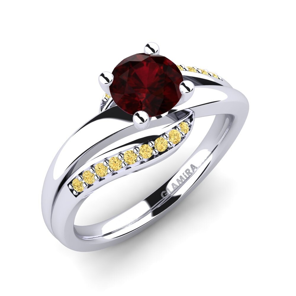 Granate Anillo de compromiso Sydney 0.8 crt