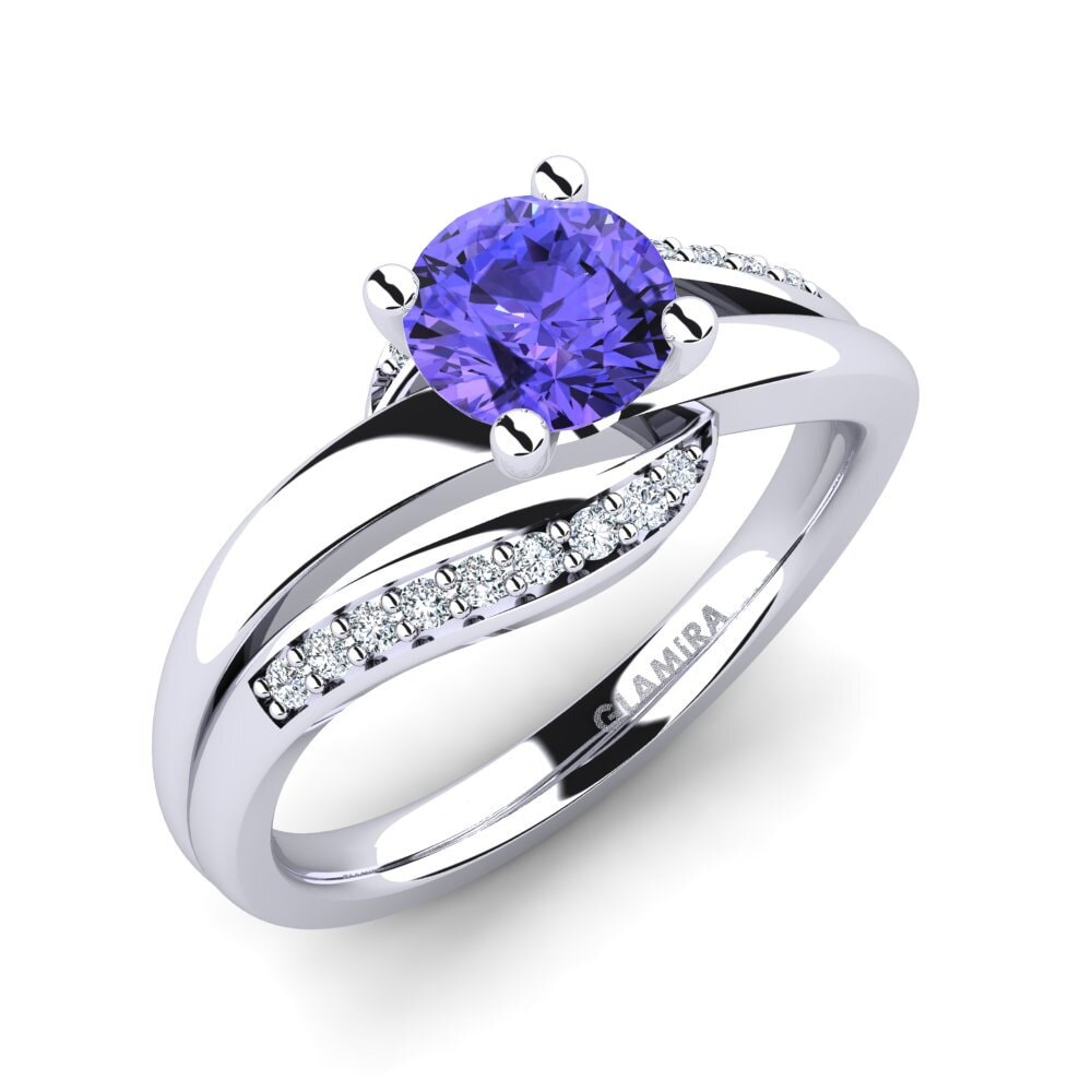 Tanzanite Engagement Ring Sydney 0.8 crt