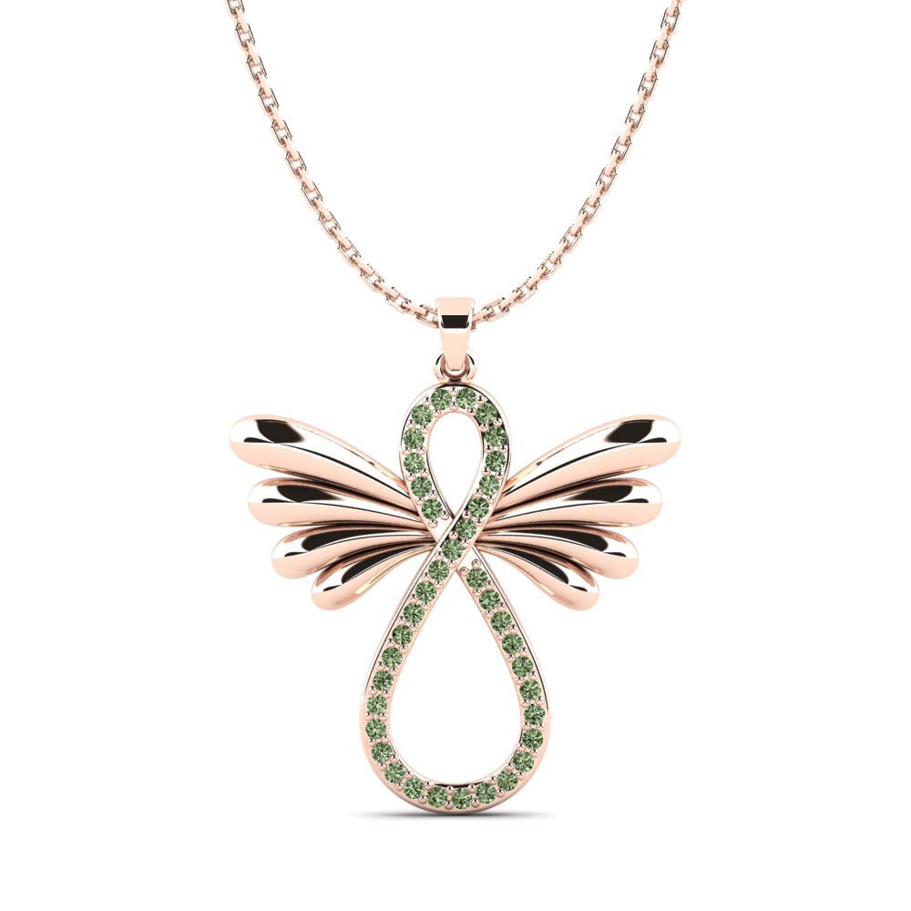 Diamant Vert Pendentif pour femme Tashira