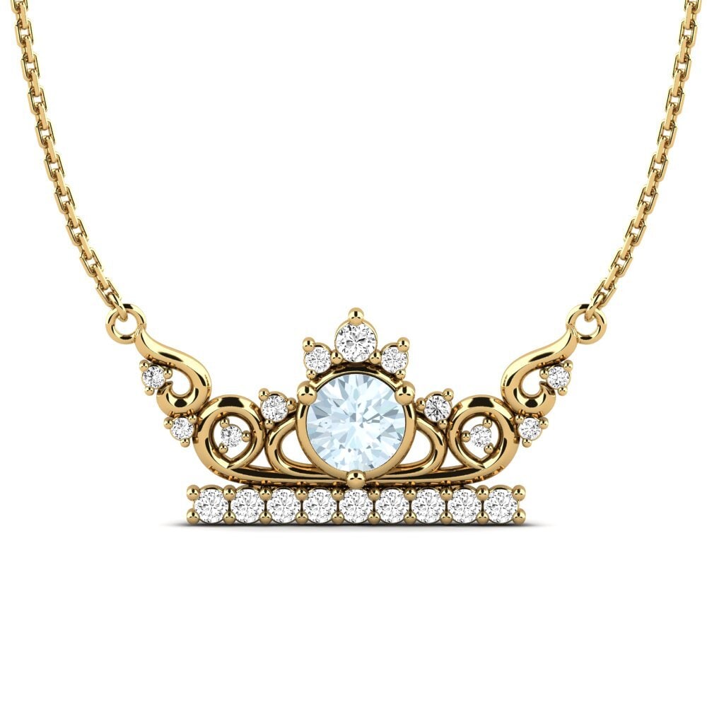 Aguamarina Collar de Mujer Tonje