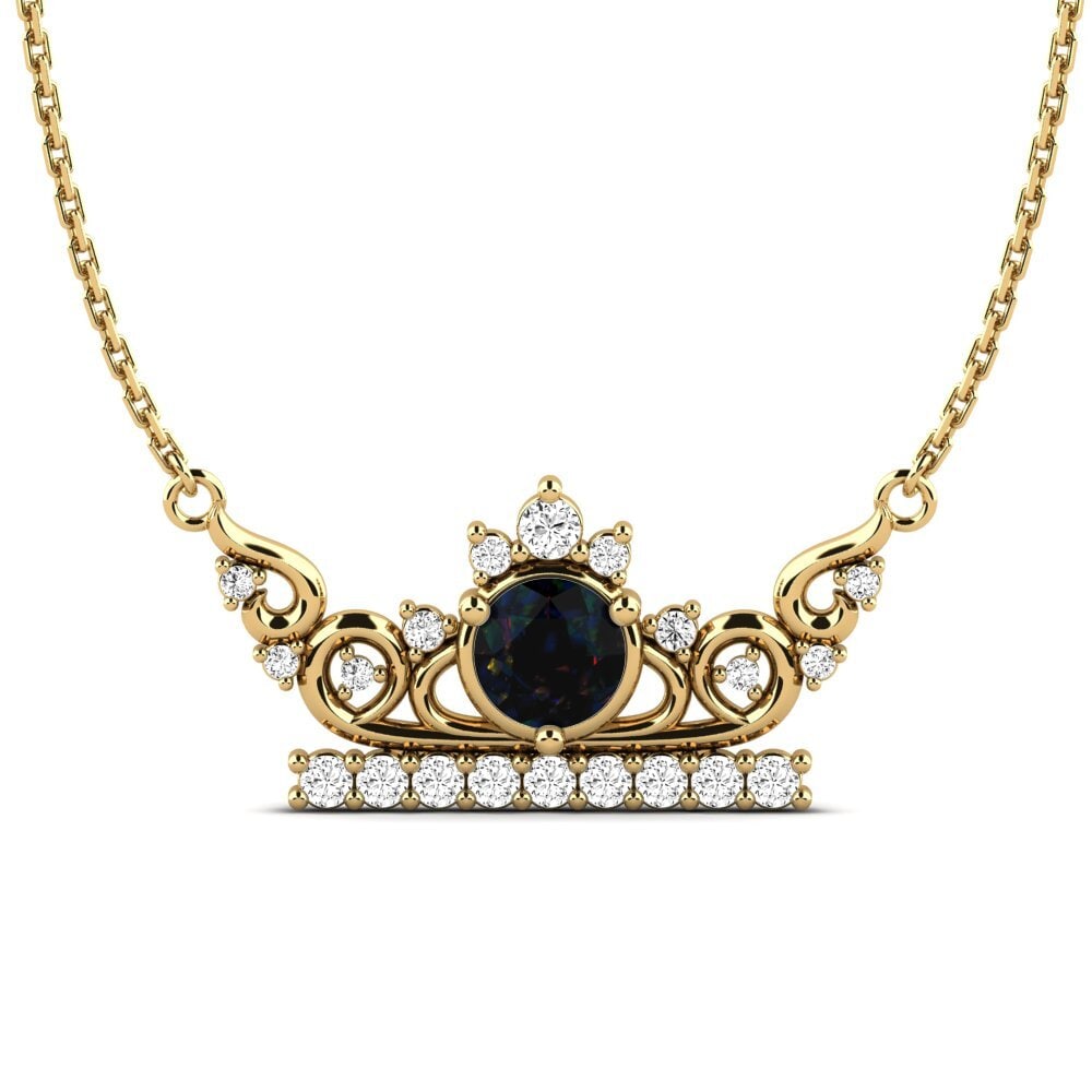 Opalo Negro Collar de Mujer Tonje