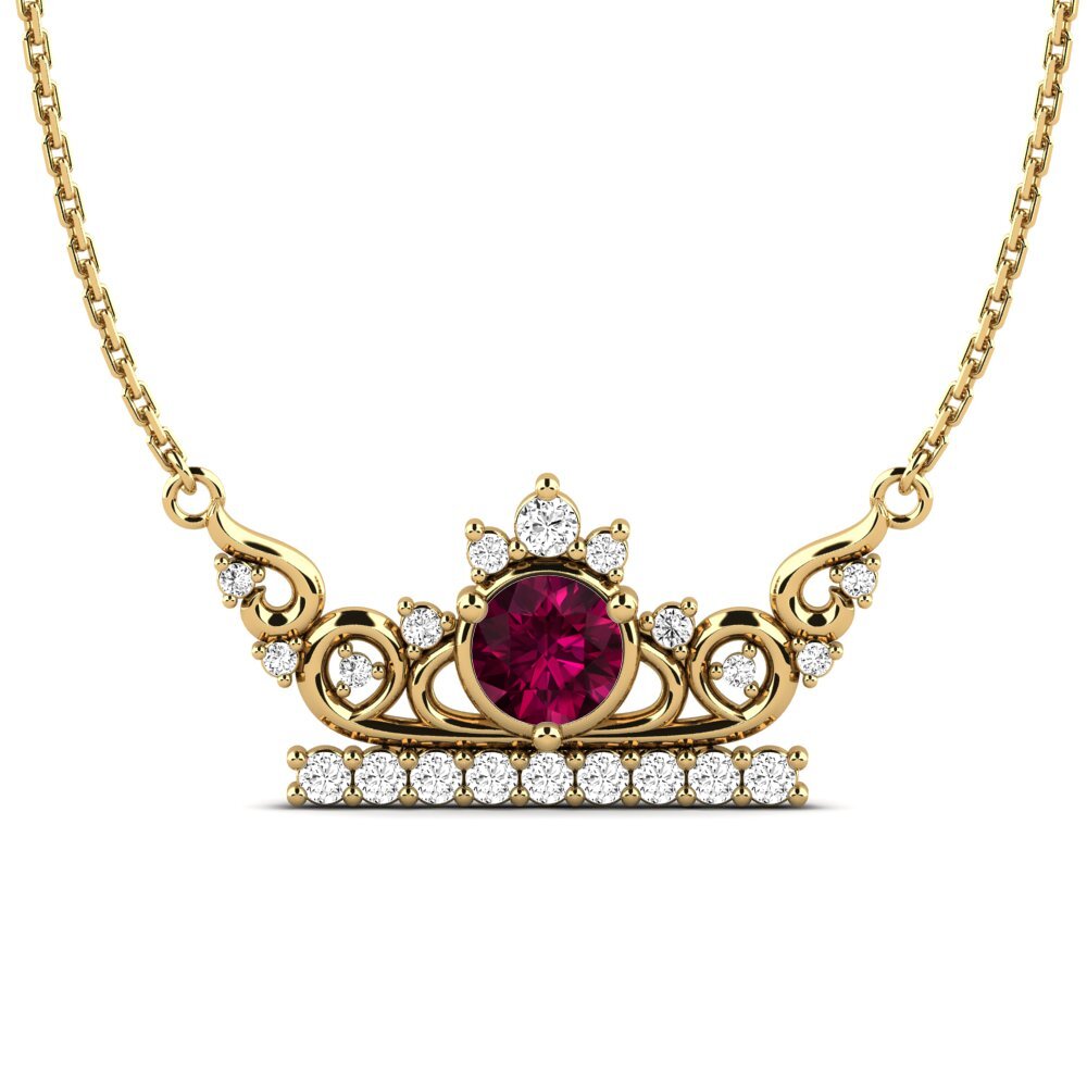 Rodolita de Granito Collar de Mujer Tonje