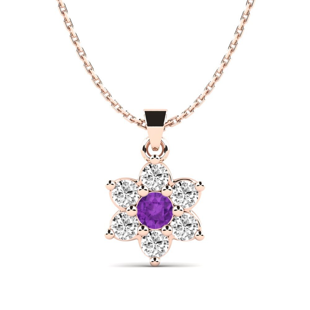 Amatista Colgante de Mujer Trish